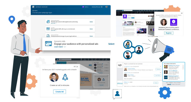 LinkedIn Ads - Dynamic Ads