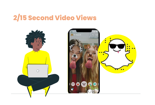 Snapchat Ads - 2 and 15 Second Video Views metrics