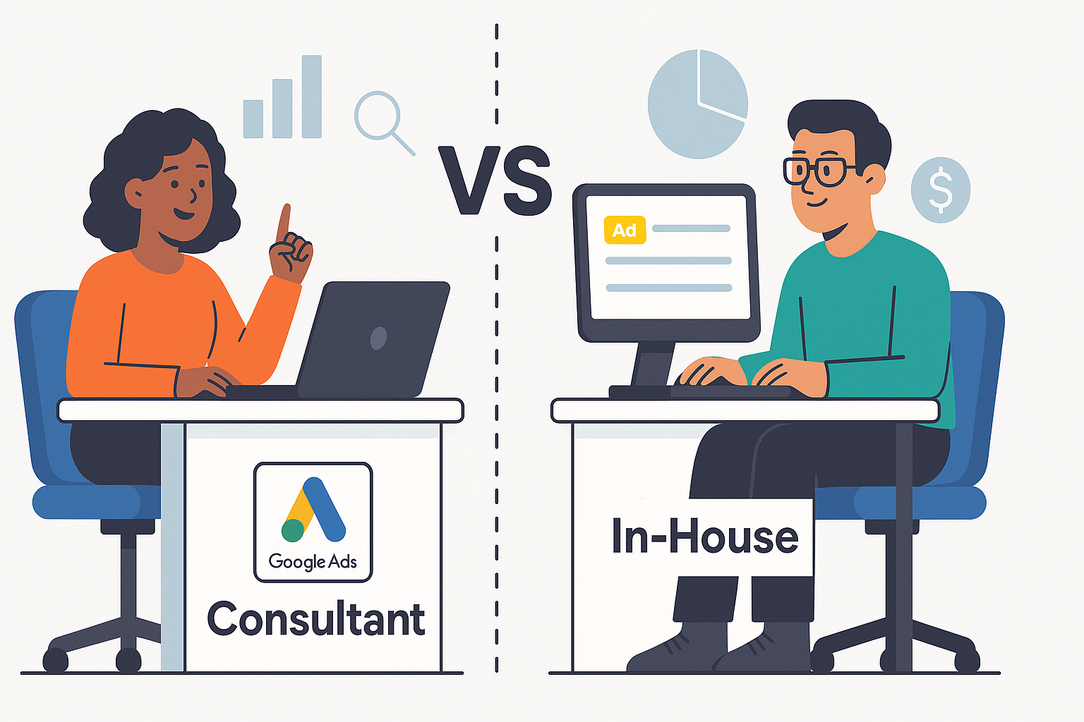 Google Ads Consultant vs In-House: Which is Right for Your Business?